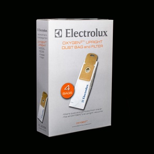 Electrolux - EL205B Electrolux OEM Oxygen 3 Upright Pack of 4 bags & 1 filter