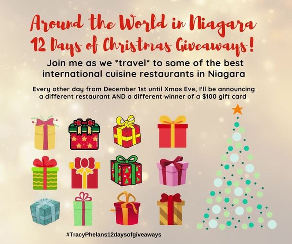 12 Days Of Local Christmas Giveaways In Niagara