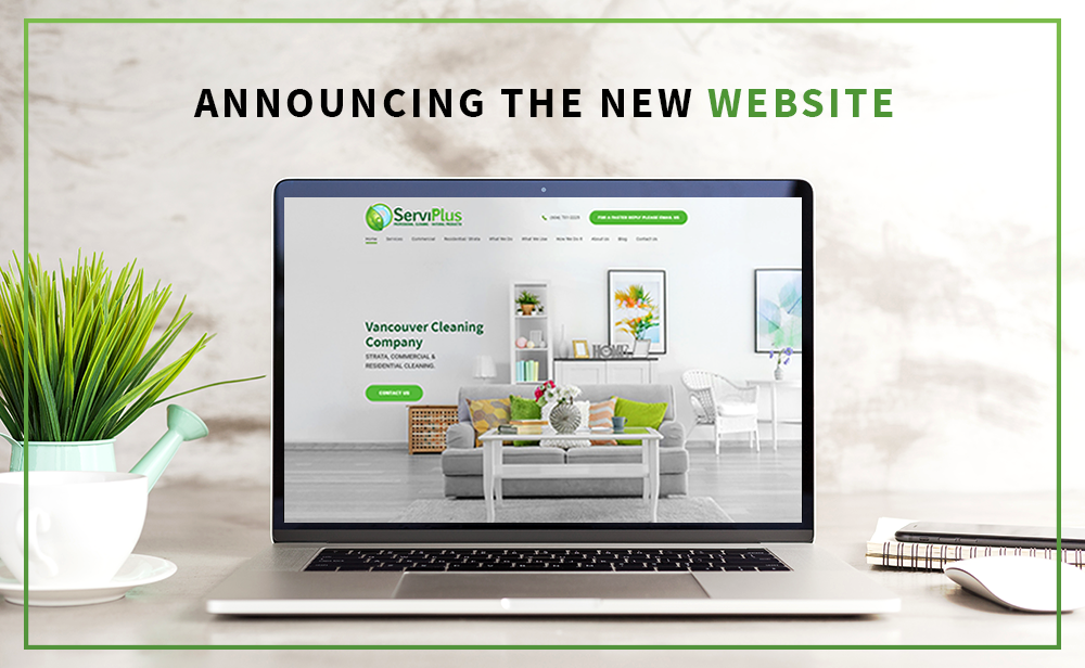 Announcing the New Website - ServiPlus - Licensed Cleaning Company