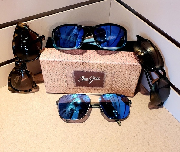Collection of Maui Jim Sunglasses by Licensed Opticians in Penticton, BC