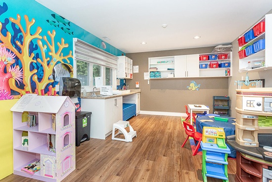 Playful classrooms for children at HIDE ‘n' SEEK DAYCARE - Licensed Childcare and Preschool in Brampton, Ontario