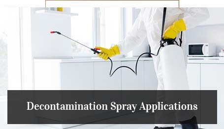 Decontamination Spray Applications