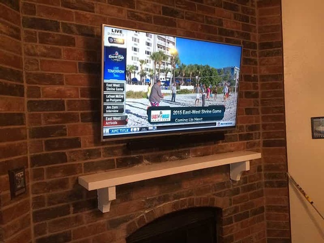 BTZ Audio Video, LLC professionals installed the smart TV for home