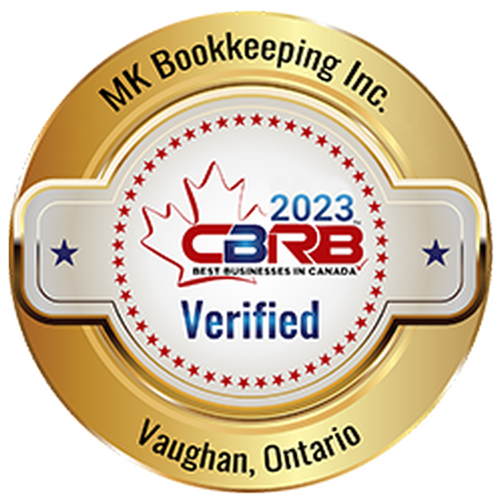 2023 CBRB Inc. MK Bookkeeping Inc. Badge