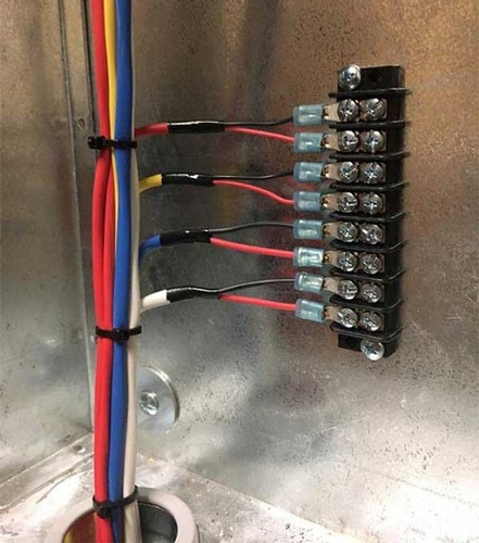 Neat and clean Installation done by the Electrical Technicians of Eastern Electrical Systems