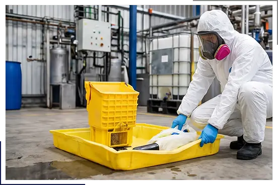 Stratford health and safety consultant conducting industrial and workplace safety evaluation