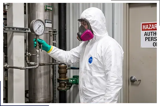 Guelph health and safety consultant conducting industrial workplace safety audits and compliance evaluations