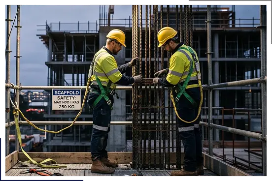 Workplace safety assessment being completed for a Kitchener industrial business