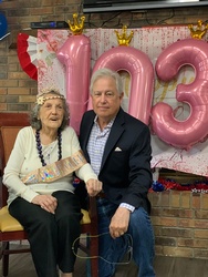 103 yr old birthday