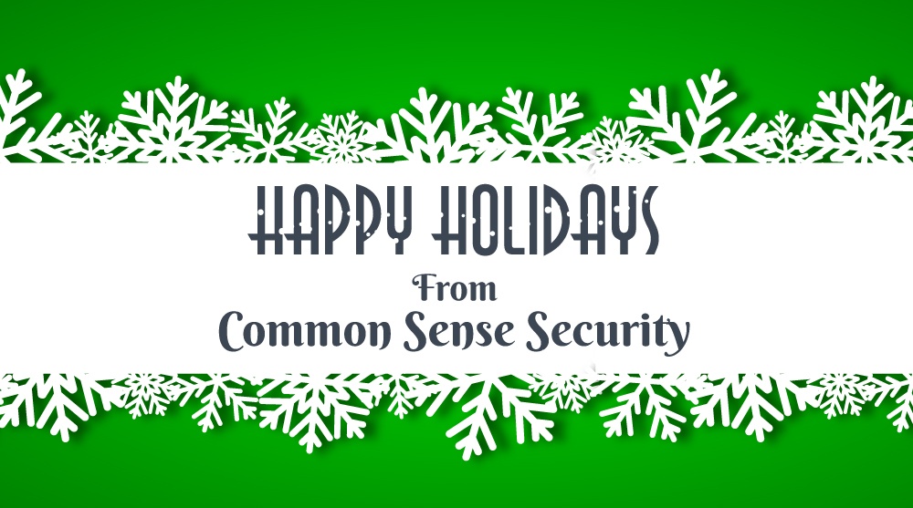 Blog by Common Sense Security