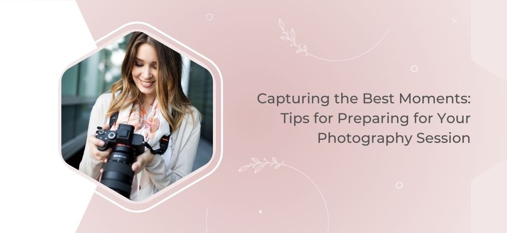 Capturing the best moments for preparing for photography session by Flores Photography