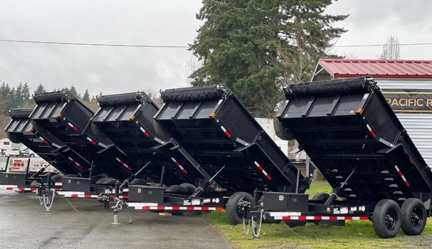 High-Quality Mid Size Dumps Trailers for sale at Pacific Rim Trailer Sales in British Columbia