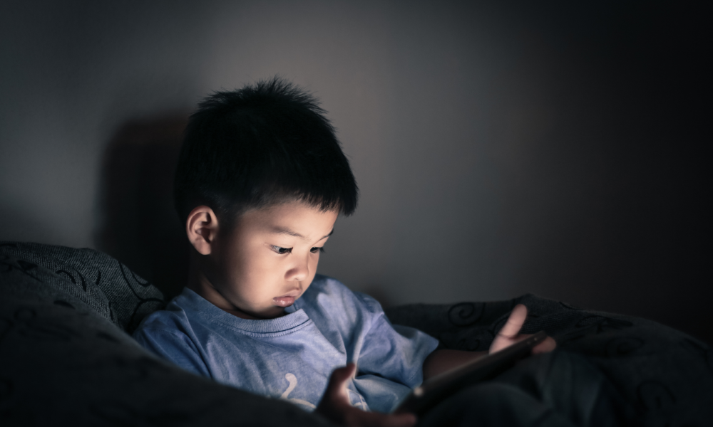 Screen Time in Children - Brooklin Vision Care provide Comprehensive Eye Examinations in Whitby