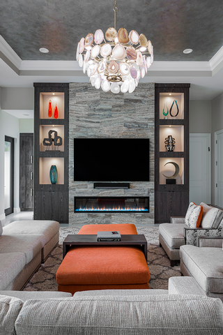 Interior Design Consultations for Living Room by Interior Designer in Norwood, Massachusetts