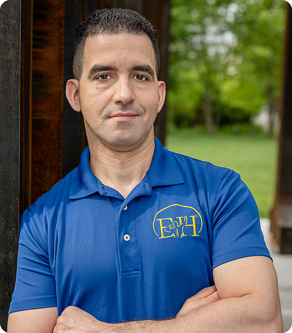 Adam Cardona - founder and leader of Elite Healers Sports Massage in New York City