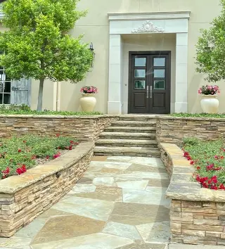 Transform your Tulsa entryways with the classic allure of Natural Stone for Door Surrounds
