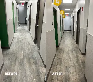 Experience impeccable Floor Cleaning Service for businesses in New York by Pure Touch Cleaning Services