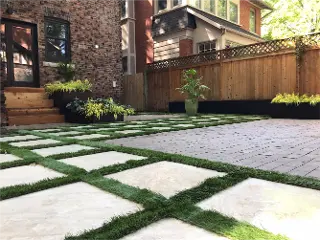 Pavers Installation by Green Crew Contracting Inc for exquisite look