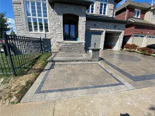 Pavers Installation by Green Crew Contracting Inc creating perfect look