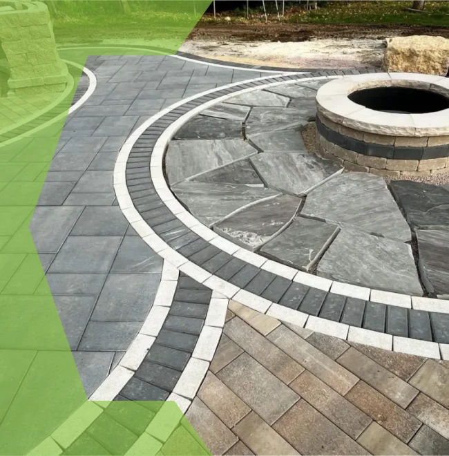 Green Crew Contracting Inc's landscaping services in Ajax blend your vision with expertise
