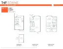 Discover custom-designed 3-bed, 4-bath floor plans for Towns At Trafalgar unit 101 by Noura Homes