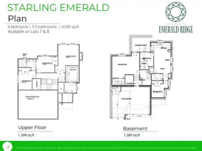 Discover the elegance of Starling Emerald- a Noura Homes' Custom Home