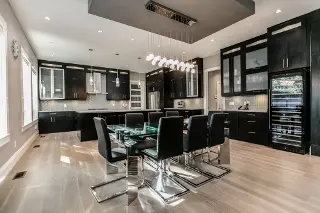 Explore the custom-made wine rooms within Regent, a meticulously crafted custom home by Noura Homes