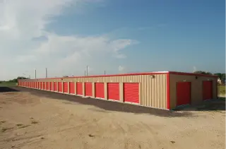 Single Slope Storage Units with Doors on Endwall.webp