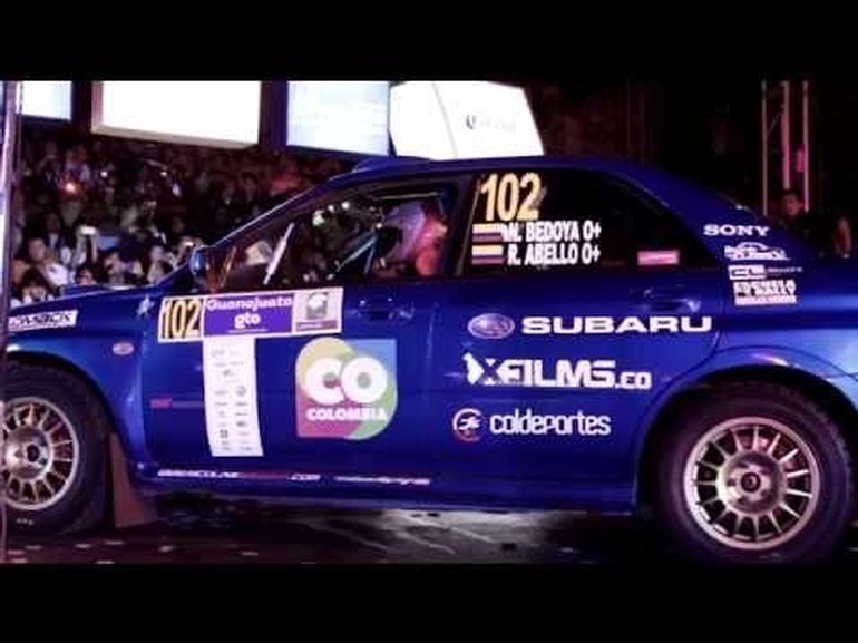 Nicolas Bedoya - Piloto Subaru - WRC Mexico 2013