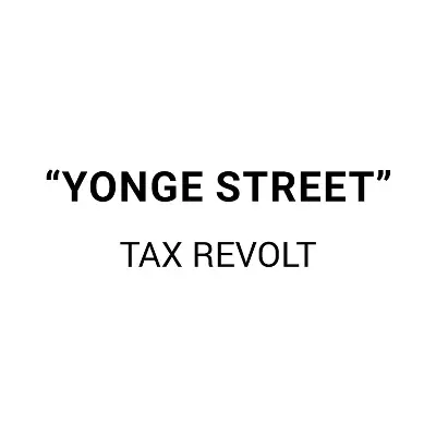 YONGE STREET TAX REVOLT