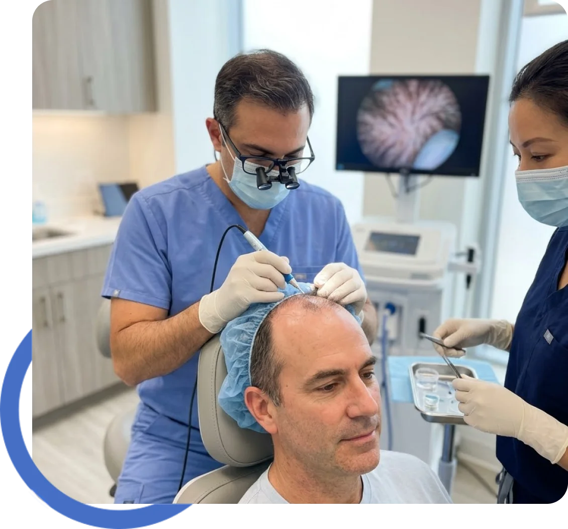 Male Hair Transplant for Men from Pleasanton