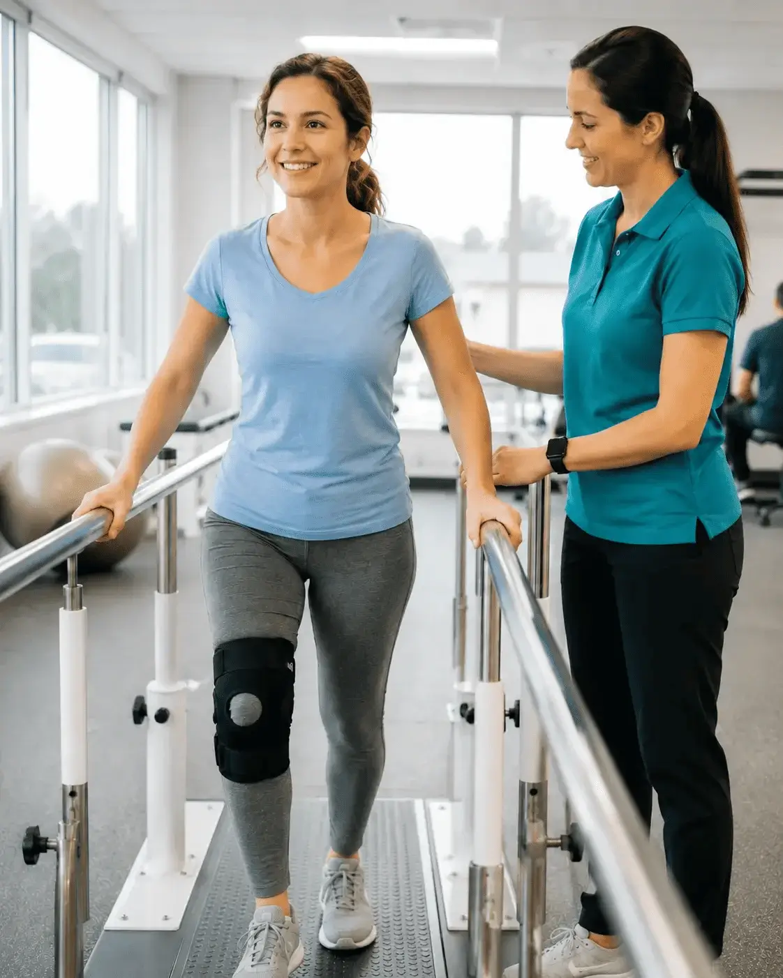 Patient beginning rehab and recovery in Florida after injury