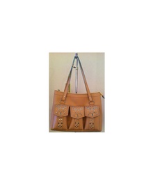peach tone/turquoise handbag Reg