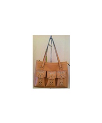 peach tone/turquoise handbag Reg