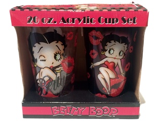 Betty Boop Set of 2 Cups