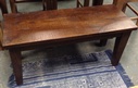 Dining Table Bench-39w by 16d by 18h