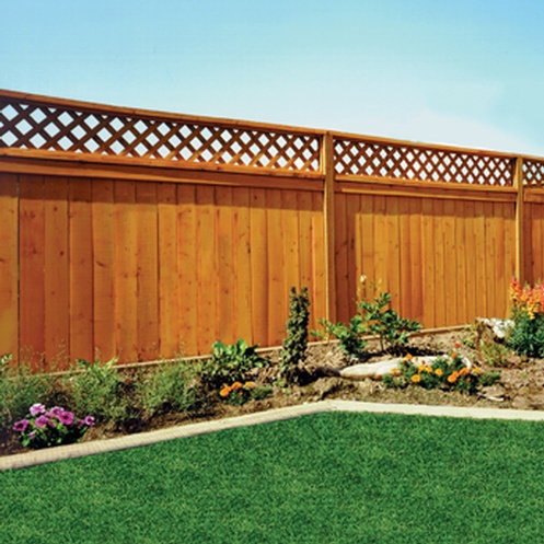 Fence-treated-wood-lattice-