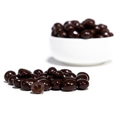 Dark Belgian Chocolate Espresso Beans, 1 lb