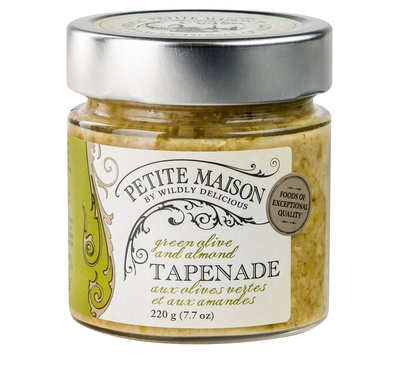 GREEN OLIVE AND ALMOND TAPENADE