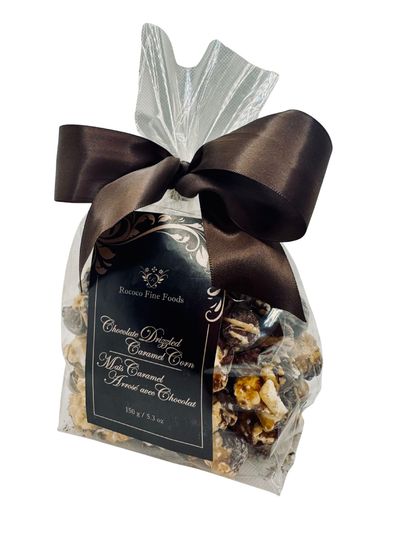 Belgian Chocolate Peanut Butter Cup Caramel Corn, Gift Bag