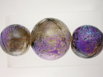 purple blue enamel hollows set-2414