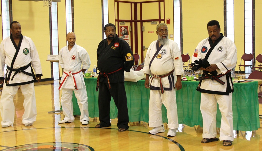 Awarding of Black Belts