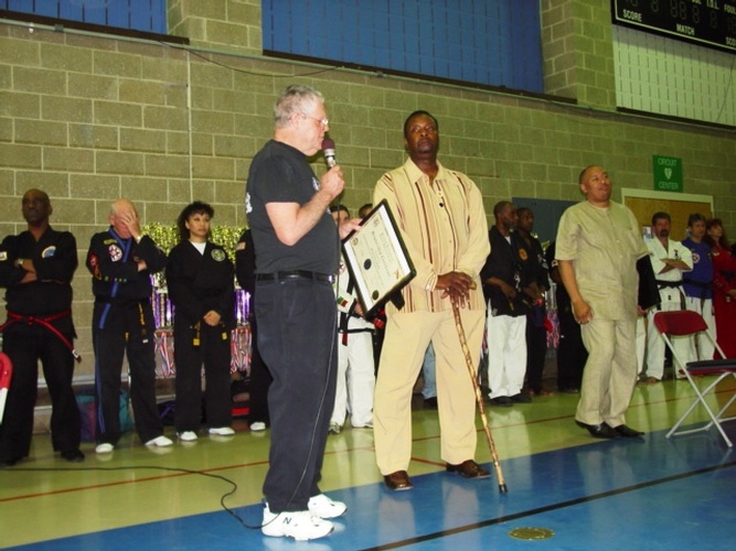 Award from the Maryland Professional Karate Association, Maryland