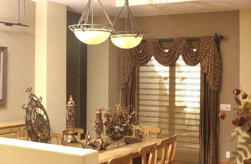 Dining Space by Fresno Interior Designer at Classic Interior Designs  Inc