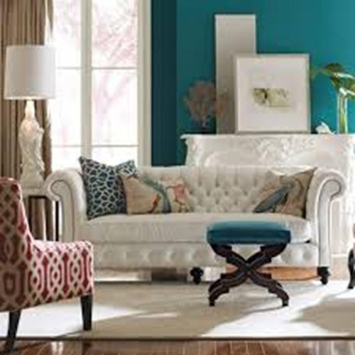 Furnished Living Room - Furniture Service Fresno by Classic Interior Designs Inc