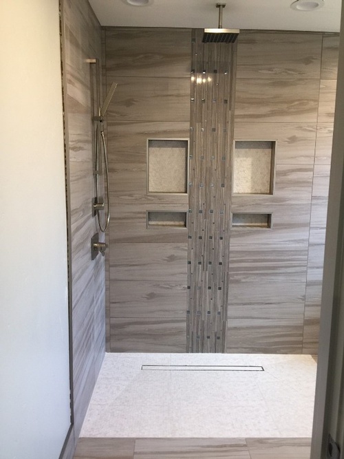 Shower Room - Home Interiors Fresno by Classic Interior Designs Inc