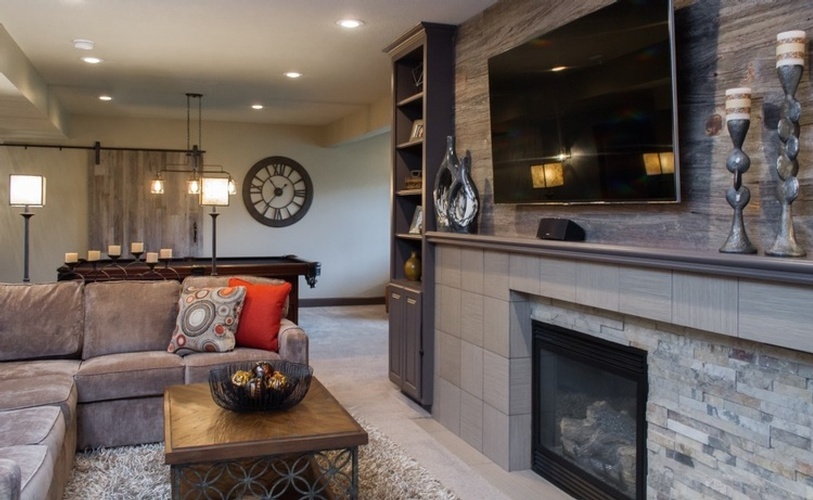 Living Room Interior Design by R Designs, LLC - Personal Interior Designer Kansas City