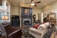 Luxury Living Room Interiors by R Designs, LLC - Interior Designer in Kansas City