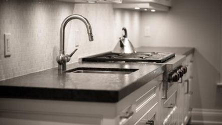 Modern kitchen interior representing custom Kitchen Installation, Renovation services in Etobicoke,Toronto, and Mississauga