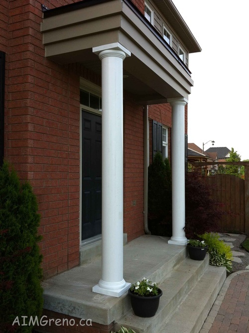 Fibreglass Column Replacement by AIMG Inc in Etobicoke
